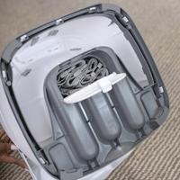 INGENUITY 2-in-1 zitverhoger met geïntegreerd opbergbakje, pioenroos, vanaf 6 maanden - thumbnail