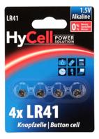 HyCell Knoopcel LR41 1.5 V 4 stuk(s) 30 mAh Alkaline AG3 - thumbnail