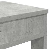 VidaXL Schoenenrek 80x30x98 cm bewerkt hout betongrijs - thumbnail