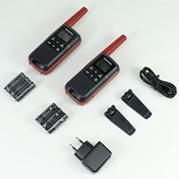 DECROSS DC63 Rot 2er-Set DC6313104302000 PMR-portofoon - thumbnail