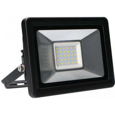 LED straler 30W 2250 lumen 4000K IP65 zwart 120° met connector en montagebeugel