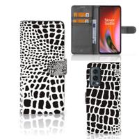 OnePlus Nord 2 5G | Telefoonhoesje | Met pasjeshouder | Slangenprint - thumbnail