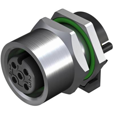 Weidmüller 2423270000 Sensor/actuator inbouwconnector M12 Aantal polen (sensoren): 5 Bus, inbouw verticaal 10 stuk(s)