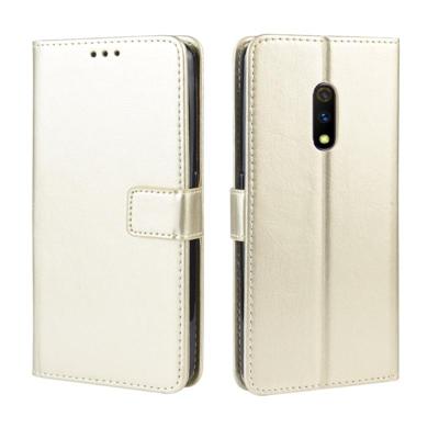 Retro Crazy Horse textuur horizontale Flip lederen case voor OPPO Realme X/OPPO K3 met houder & card slots & Photo Frame (goud) Retro Crazy Horse textuur horizontale Flip lederen case voor OPPO Realme X/OPPO K3 met houder & card slots & Photo Frame (goud)