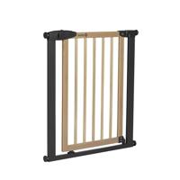 VEILIGHEID 1ST SIMPLY CLOSE HOUT & META, Druk, 73-80 cm (Max. 94cm), zonder schroeven of boren, Openen met één hand, Hout en Grafiet - thumbnail