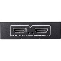 SpeaKa Professional 2 poorten HDMI-splitter 3D-weergave mogelijk 1920 x 1080 Pixel Zwart - thumbnail