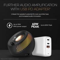 Creative Labs Creative Pebble X Plus luidspreker set 8 W Zwart 2.1 kanalen - thumbnail