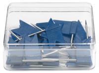 Alco AL-715 Markeervlaggetjes 20 Stuks In Doosje Donkerblauw - thumbnail