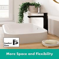 Wastafelmengkraan HansGrohe Vernis Blend 190 Eengreeps Zonder Afvoer Mat Zwart - thumbnail