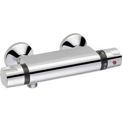 Saqu Ecoline douche thermostaatkraan 12cm chroom