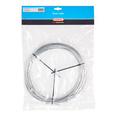 Elvedes rem buitenkabel 5mm (10m)chroom liner 1125lsr-7-10
