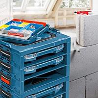 Bosch Professional i-BOXX 53 Assortimentskoffer (l x b x h) 316 x 357 x 53 mm Aantal vakken: 12 Variabele onderverdeling Inhoud 1 stuk(s) - thumbnail
