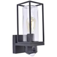 Lutec WandlampFlair zwart met camera - 5288811012 - thumbnail