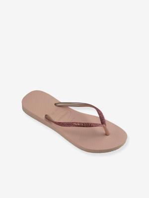 Kinderslippers Slim Glitter II HAVAIANAS rozen