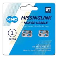 KMC schakel wide missinglink z1ehx nr ept - fietskettingslot, 2m, zwart - thumbnail