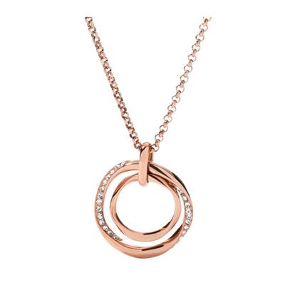 Fossil JF01301791 halsketting Matineeketting Vrouw Roestvrijstaal