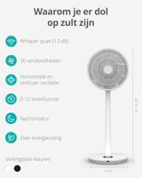 Duux Whisper Flex 2 Smart Statiefventilator Wit - thumbnail