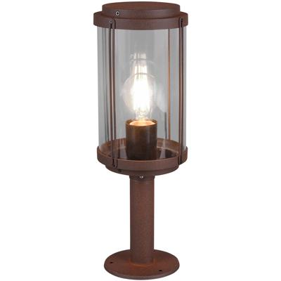 LED Tuinverlichting - Staand - Buitenlamp - Trion Taniron - E27 Fitting - Spatwaterdicht IP44 - Roestkleur - Aluminium LED Tuinverlichting - Staand - Buitenlamp - Trion Taniron - E27 Fitting - Spatwaterdicht IP44 - Roestkleur - Aluminium