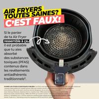Airfryer Bourgini 184172 Zwart 8 L - thumbnail