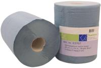 Poetspapier werkplaatsrol 26cm x 190m - zwaar 2 laags papier (2 rollen) - thumbnail