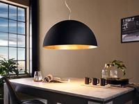 Eglo HanglampGaetano 1 53cm zwart - goud - 94936 - thumbnail