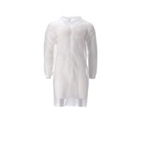 Bezoekersjas cmt xxl non-woven drukknopen 104cm wt - thumbnail