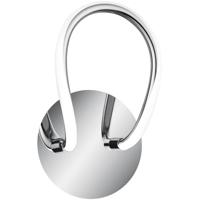 LED Wandlamp Chroom - Dimbare Rechthoekige Wandverlichting 11.5W 4000K - thumbnail