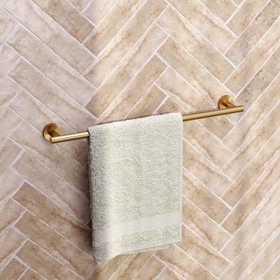 Brauer handdoekrek - 61cm - Goud geborsteld 5-GG-220