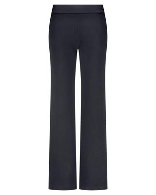 Tramontana Structured Wide-leg Trousers E01-18-101 Broek 009000-black