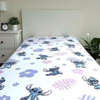 Lilo en Stitch hoeslaken - Stitch en Angel 90 x 200 cm - thumbnail
