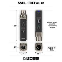 Boss WL-30XLR snap-on systeem - thumbnail