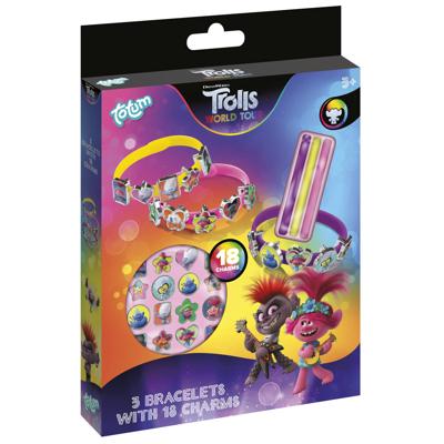 Totum Trolls Slide Charm Bracelets Totum Trolls Slide Charm Bracelets