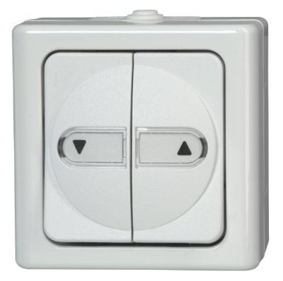 Kopp 561502005 BlueElectric Compleet Jaloezie-schakelaar spatwaterdicht Arctisch-wit 1 stuks 1 stuk(s) Kopp 561502005 BlueElectric Compleet Jaloezie-schakelaar spatwaterdicht Arctisch-wit 1 stuks 1 stuk(s)