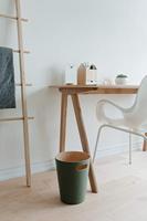 Umbra Woodrow Afvalbak - 23x23x28cm - 7.5 liter - Groen 082780-1095 - thumbnail