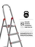 Inklapbare ladder Rolser Aluminium - thumbnail