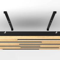 Stars of Light Houten led plafonnièreMarreira 58cm - 39898 - thumbnail