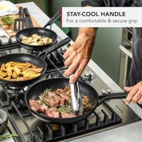 Classic Forged aluminium ceramic koekenpannenset 20/24/28cm - thumbnail