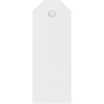 Creativ Company Manilla-labels, afm 3x8 cm, 220 gr, wit, 20 stuk/ 1 doos - thumbnail