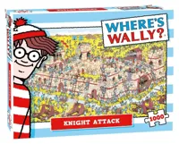 Puzzel Where's Wally Knight Attack 1000 st Plenty Gifts Spellen - Plenty gifts spellen - thumbnail