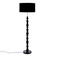 Zuiver Vloerlamp 'Totem' 148cm, kleur Zwart - thumbnail