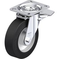 Blickle L-ALEV 125K-ST Zwenkwiel met rem Wieldiameter: 125 mm Draagvermogen (max.): 250 kg 1 stuk(s) - thumbnail