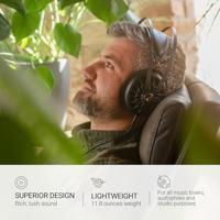 Meze Audio 105 AER bekabelde hoofdtelefoon - Zwart - thumbnail