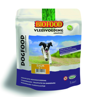 BF Petfood Vleesvoeding worst kip met zalm hondenvoer (800 g) 2 x 800 g - thumbnail