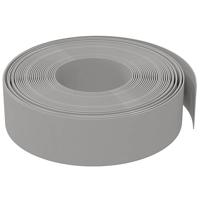 VidaXL Tuinrand 10 m 15 cm polyetheen grijs - thumbnail