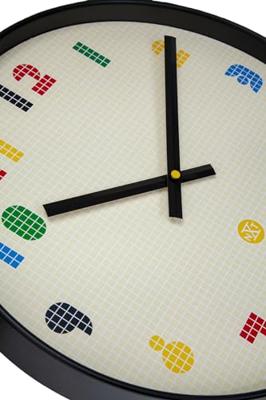 NeXtime NX-7371 Wandklok Bit 35 cm Zwart/Multikleur NeXtime NX-7371 Wandklok Bit 35 cm Zwart/Multikleur