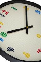 NeXtime NX-7371 Wandklok Bit 35 cm Zwart/Multikleur - thumbnail