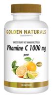 Golden Naturals Vitamine C 1000mg Puur Capsules - thumbnail