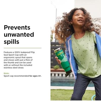 Klean Kanteen Classic N met flipsportdop, 355ml/12oz. Thermosfles