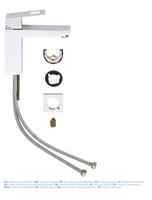 GROHE Eurocube waterbesparende wastafelkraan medium 28mm met temperatuurbegrenzer chroom 23446000 - thumbnail