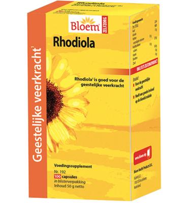 Bloem Rhodiola Geestelijke Veerkracht 100Capsules